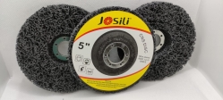 Круг-диск шлифовальный коралловый зачистной для УШМ 125х22 черный Josili