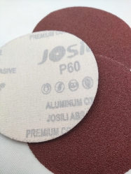 Шлифовальный круг на липучке Josili (без отверстий) P60 125 мм