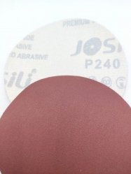 Шлифовальный круг на липучке Josili (без отверстий) P240 125 мм