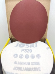 Шлифовальный круг на липучке Josili (без отверстий) P320 125 мм