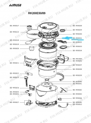 Запчасть для мультиварки (пароварки) Moulinex SS-993031