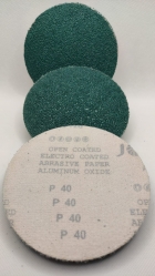 Круг Шлифовальный Josili оксид алюминия на липучке (без отверстий) P40 125 мм