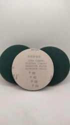 Круг Шлифовальный Josili оксид алюминия на липучке (без отверстий) P60 125 мм