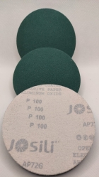 Круг Шлифовальный Josili оксид алюминия на липучке (без отверстий) P100 125 мм
