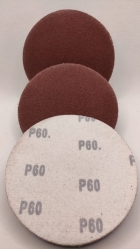 Шлифовальный круг на липучке RAZAIAN (без отверстий) P60 125 мм