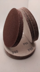 Шлифовальный круг на липучке RAZAIAN (без отверстий) P60 125 мм