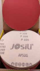 Шлифовальный круг на липучке Josili (без отверстий) P220 125 мм
