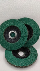 Круг лепестковый торцевой 125х22 мм (КЛТ) Р60 Josili PROFI зелёный