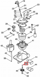 Клапан бойлера для кофеварки DeLonghi 5332289700