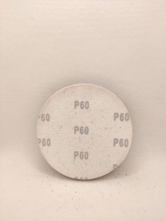 Шлифовальный круг на липучке Velcro disc (без отверстий) P60 125 мм