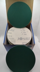 Круг Шлифовальный Josili оксид алюминия на липучке (без отверстий) P240 125 мм