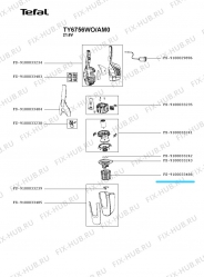 Рамка, решетка, корпус фильтра для электропылесоса Tefal Рамка, решетка, корпус фильтра для электропылесоса Tefal FS-9100033486