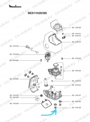 Ножка для мясорубки Moulinex SS-194198