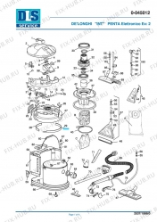 Специзоляция для мини-пылесоса DELONGHI VT107326