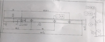Нож 307x16.5x1.8 (пара) N000-029-460 для станка РС-305