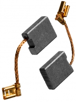 Щетки графитовые УШМ-230-2405 П (6.1x16x20), ЗУБР N000-025-378