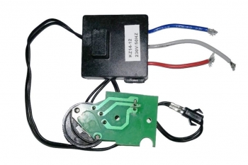 Блок электронный в сборе с регулятором скорости KZ15-12 KJ  230V # V000-004-431