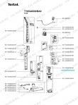 Микрофильтр для мини-пылесоса Tefal FS-9100025690